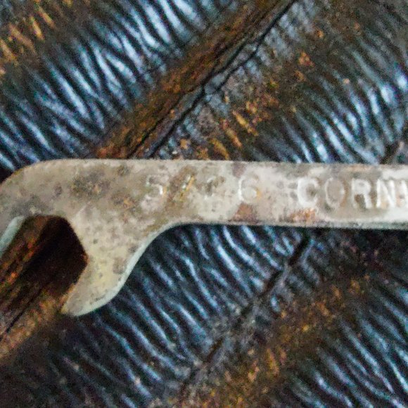 Antique CORNWELL 7-Piece OPEN END WRENCH SET in Pouch rare - Picture 7 of 16